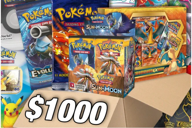 Vibrant Pokémon Collectible Product Box